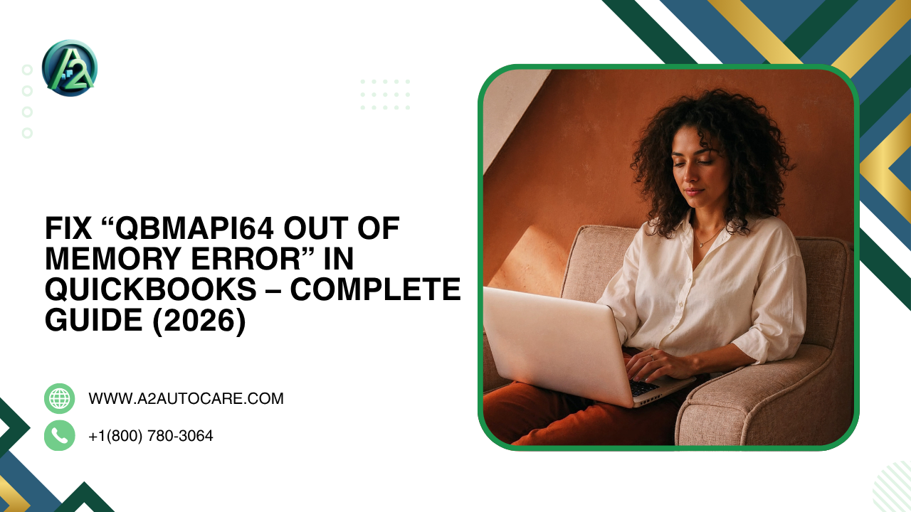 Fix qbmapi64 out of memory error in QuickBooks Desktop